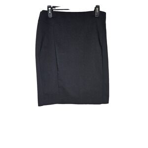APT. 9 Torie Black Pencil Skirt Size‎ 12 Work Office Career Stretch Lined